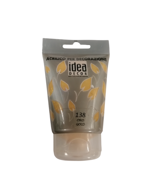 MAIMERI - IDEA DECOR COLORE ACRILICO FINE ORO 110ml