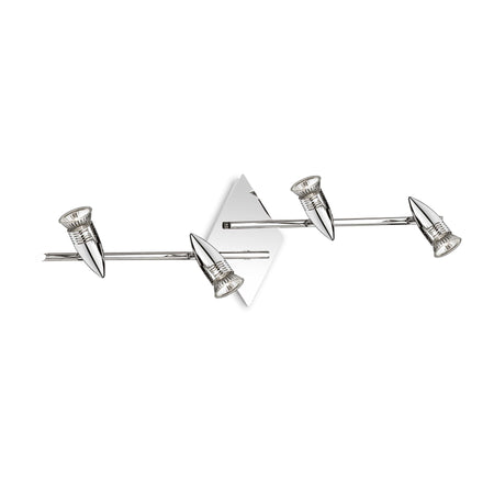 Lampada Da Soffitto ALFA PL4 CROMO
