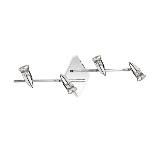 Lampada Da Soffitto ALFA PL4 CROMO