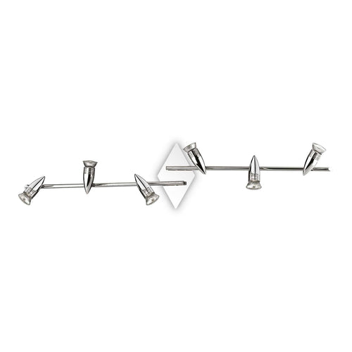 Lampada Da Soffitto ALFA PL6 CROMO