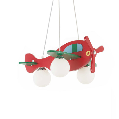Lampada A Sospensione AVION SP3 ROSSO