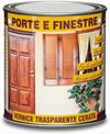 VELECA - VERNICE TRASPARENTE CERATA PER PORTE E FINESTRE 750 ML