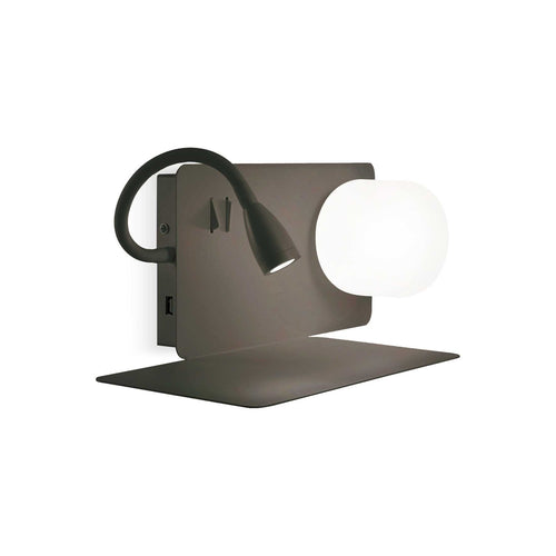 Lampada Da Parete BOOK-1 AP NERO