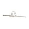 Lampada Da Parete BOW AP D76 NICKEL