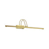 Lampada Da Parete BOW AP D76 OTTONE