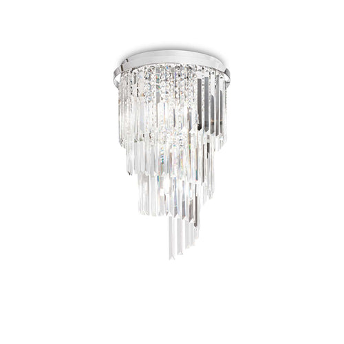 Lampada Da Soffitto CARLTON PL8 CROMO
