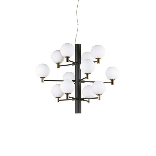 Lampada A Sospensione COPERNICO SP12 NERO