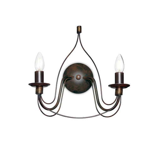 Lampada Da Parete CORTE AP2 RUGGINE
