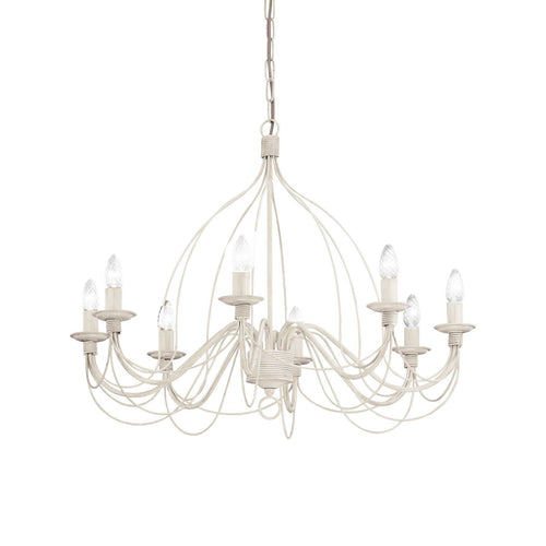 Lampada A Sospensione CORTE SP8 BIANCO
