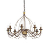 Lampada A Sospensione CORTE SP8 RUGGINE