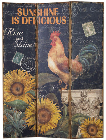 Biscottini Biscottini Separé Divisorio 3 Ante Juta Gallo 45x9x183 Design Originale Casa