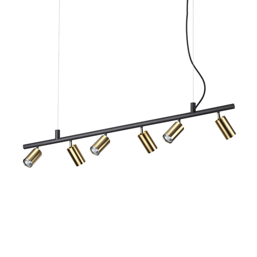 Lampada A Sospensione DYNAMITE SP6 OTTONE