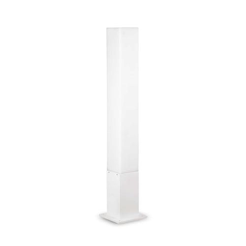 Lampada Da Terra EDO OUTDOOR PT1 SQUARE BIANCO