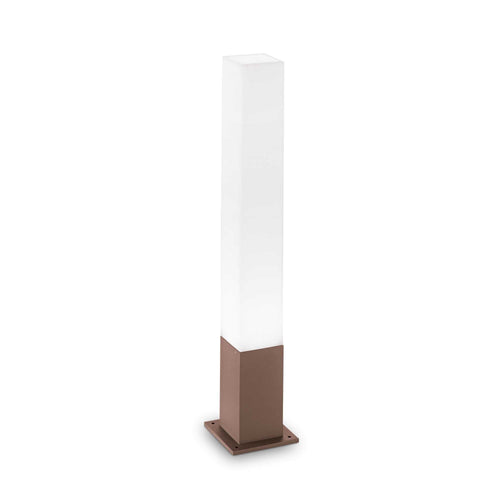 Lampada Da Terra EDO OUTDOOR PT1 SQUARE COFFEE