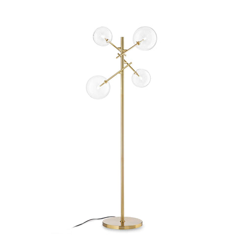 Lampada Da Terra EQUINOXE PT4 OTTONE