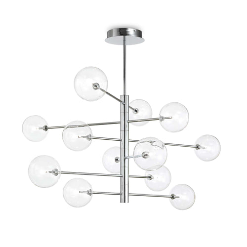 Lampada A Sospensione EQUINOXE SP12 CROMO