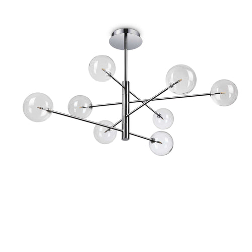 Lampada A Sospensione EQUINOXE SP8 CROMO