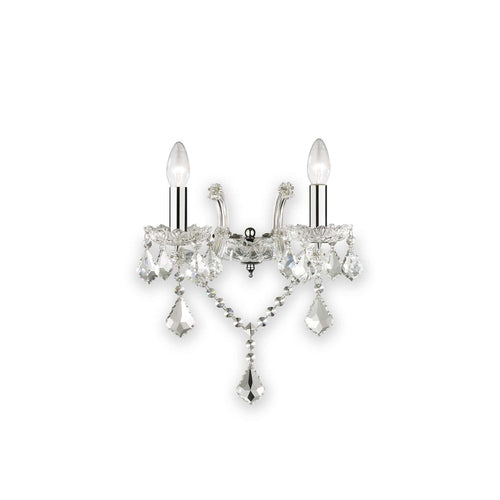 Lampada Da Parete FLORIAN AP2 CROMO