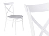 Sedia da Sala Cucina Kit 4pz Plastica Resistente Sedie Ideali per uso Interno/Esterno