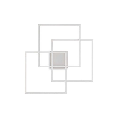 Lampada Da Soffitto FRAME PL QUADRATO BIANCO