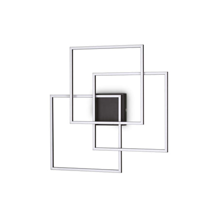 Lampada Da Soffitto FRAME PL QUADRATO NERO
