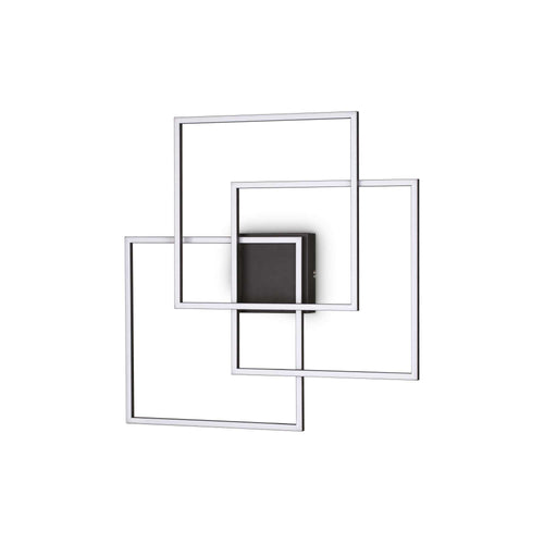Lampada Da Soffitto FRAME PL QUADRATO NERO