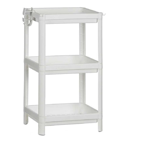 Scaffale Multiuso 3 piani Salvaspazio per Casa, Ufficio, Lavoro 35.5x23 H 70.5cm