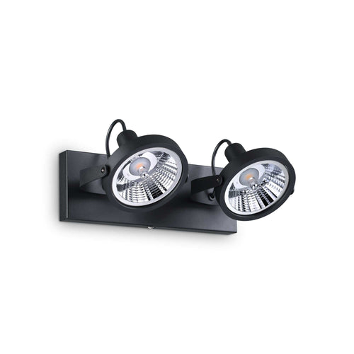 Lampada Da Soffitto GLIM PL2 NERO