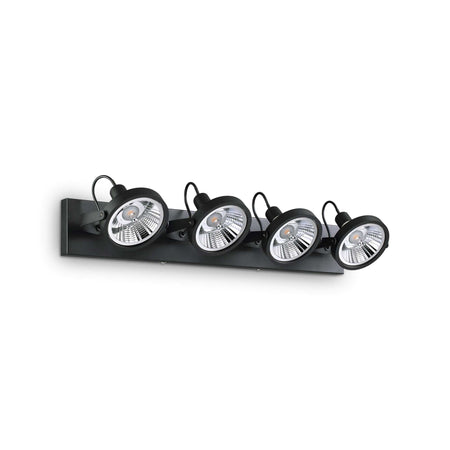 Lampada Da Soffitto GLIM PL4 NERO