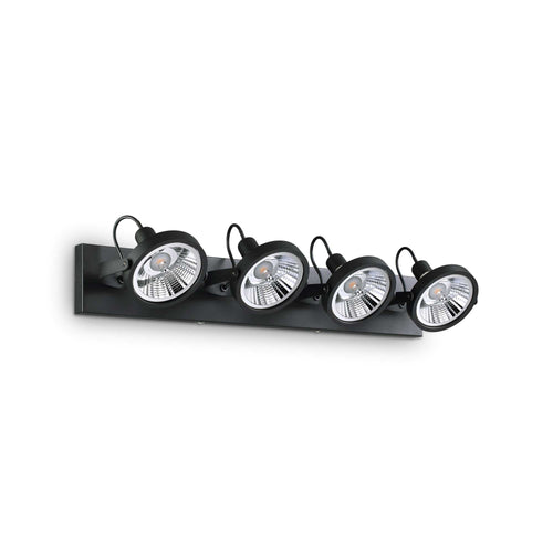 Lampada Da Soffitto GLIM PL4 NERO
