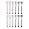 Lampada Solare Giardino Esterno 12pcs LED Luci Solari per Prato Terra H31cm