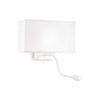 Lampada Da Parete HOTEL AP2 ALL WHITE