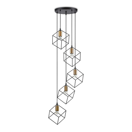 Lampada A Sospensione ICE SP5 NERO