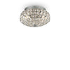 Lampada Da Soffitto KING PL3 CROMO