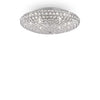 Lampada Da Soffitto KING PL9 CROMO