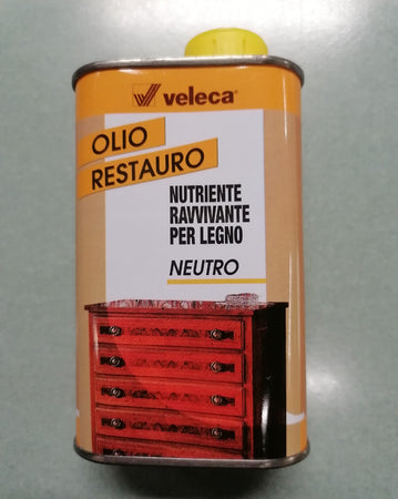 VELECA - OLIO RESTAURO NUTRIENTE LEGNO NEUTRO 250 ML
