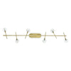 Lampada Da Soffitto MARACAS PL6 OTTONE