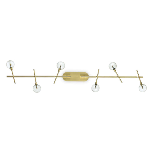Lampada Da Soffitto MARACAS PL6 OTTONE