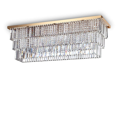 Lampada Da Soffitto MARTINEZ PL8 ORO