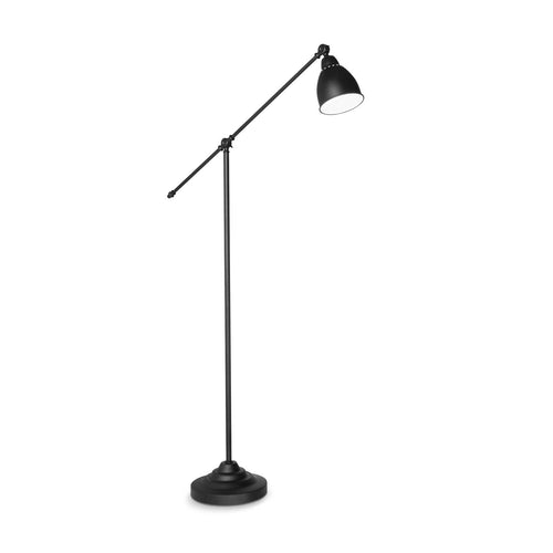 Lampada Da Terra NEWTON PT1 NERO