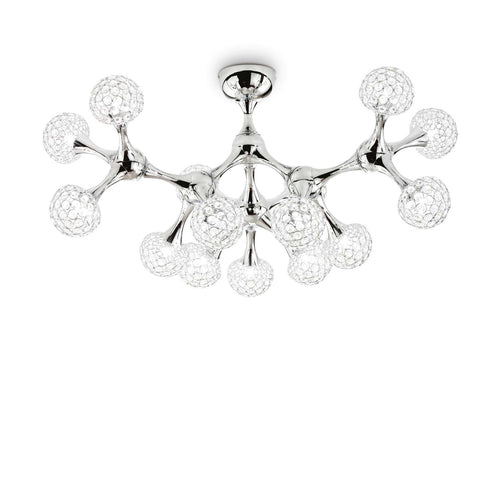 Lampada Da Soffitto NODI CRYSTAL PL15