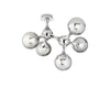 Lampada Da Soffitto NODI PL5 CROMO