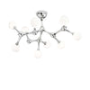 Lampada Da Soffitto NODINO PL9 CROMO
