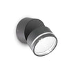 Lampada Da Parete OMEGA AP ROUND ANTRACITE 4000K