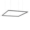 Lampada A Sospensione ORACLE SLIM SP D090 SQUARE 3000K ON-OFF BK