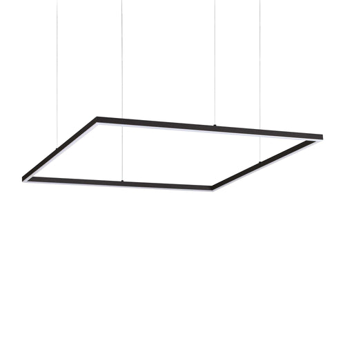 Lampada A Sospensione ORACLE SLIM SP D090 SQUARE 3000K ON-OFF BK