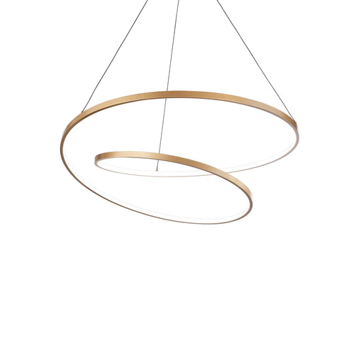 Lampada A Sospensione OZ SP D60 ON-OFF OTTONE