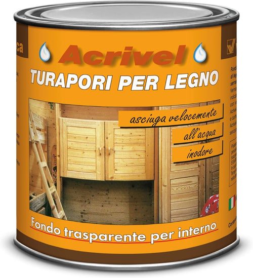 VELECA - ACRIVEL TURAPORI PER LEGNO 750 ML