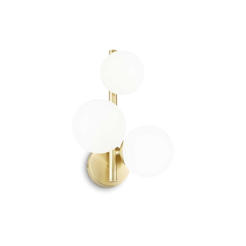 Lampada Da Parete PERLAGE AP3 OTTONE