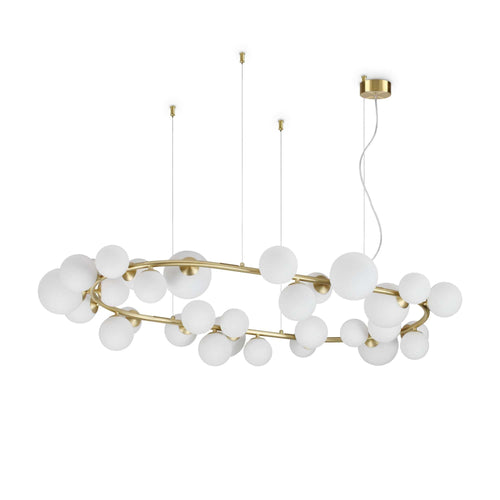 Lampada A Sospensione PERLAGE SP30 OTTONE